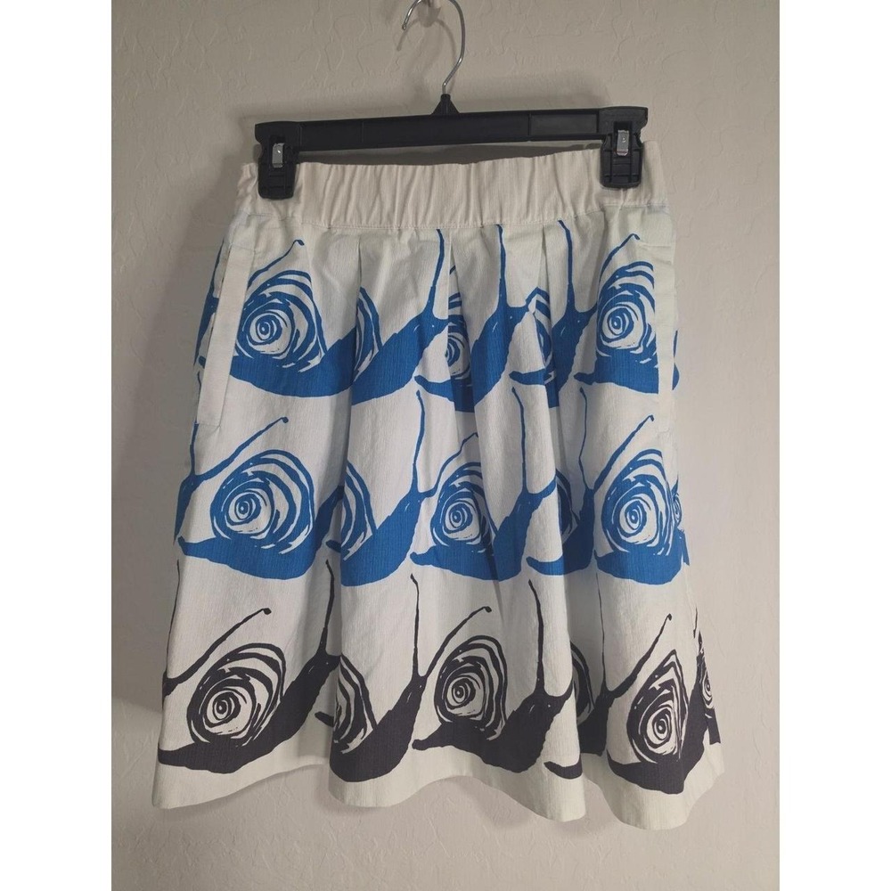 Maeve for Anthropologie Swired Snail Skirt Size XS